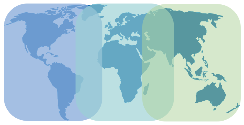 Inmarsat - Netzabdeckung