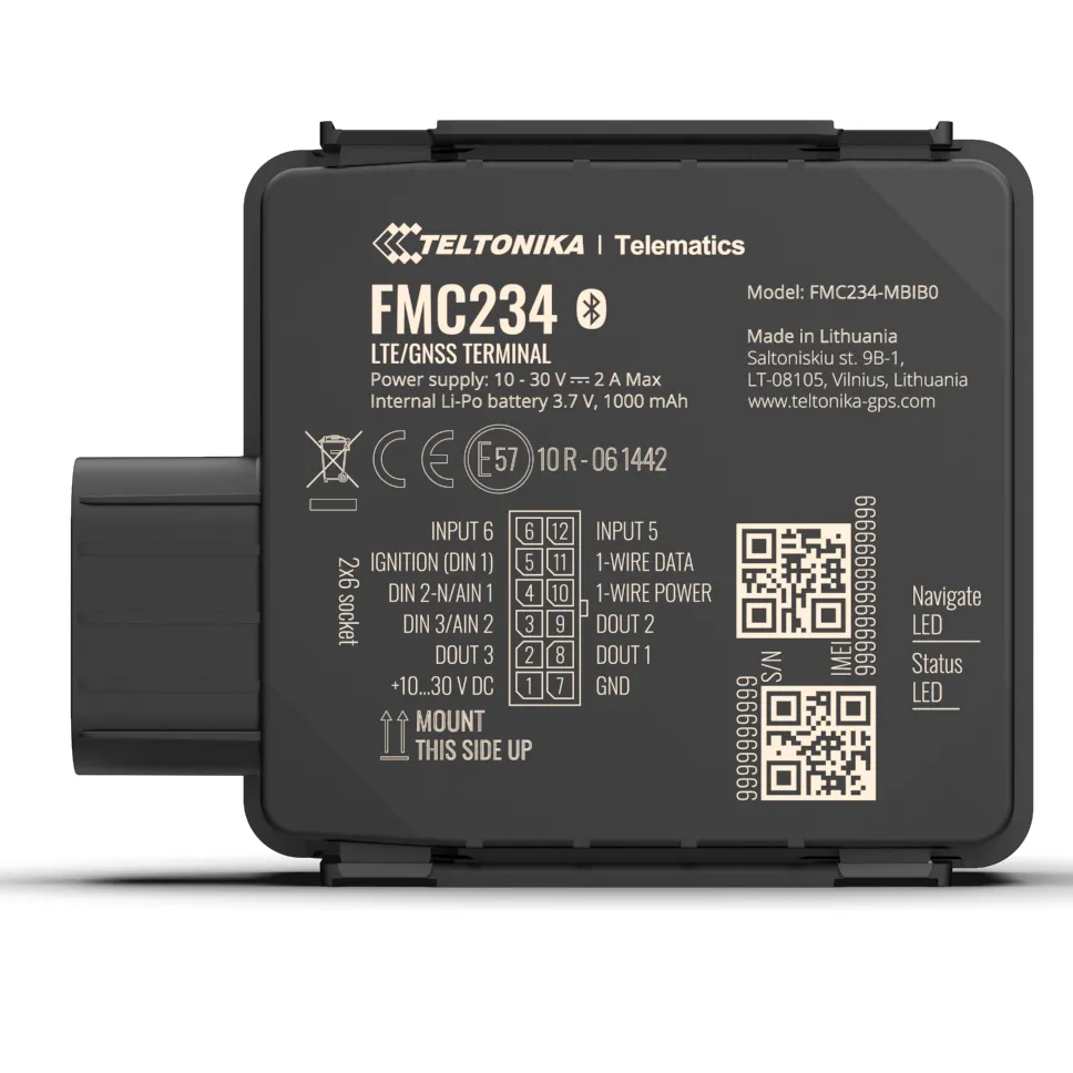 GPS Tracker FMC234 mit IP67 Schutz