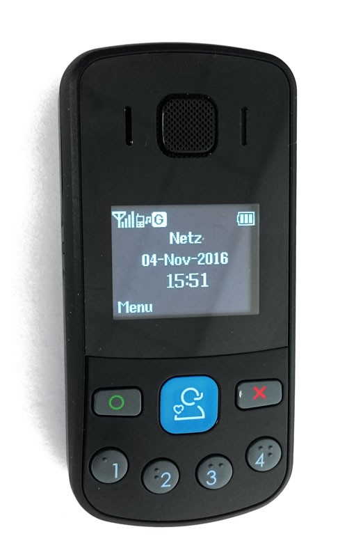 Notfalltelefon mit GPS-Ortung und Sturzmelder - GT301
