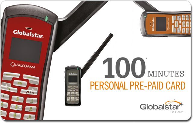Globalstar Prepaid-Karte personal
