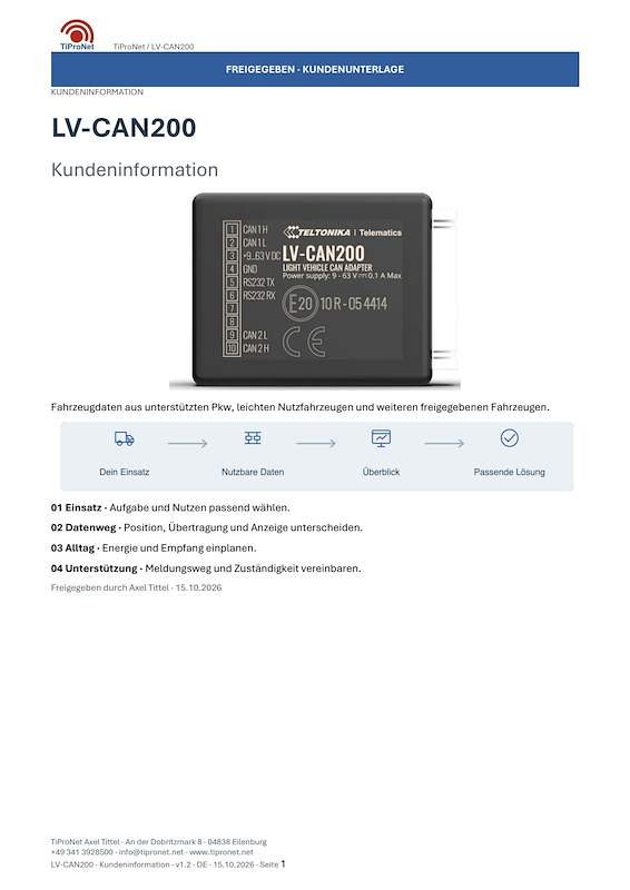 PDF-Cover: LV-CAN200 – Kundeninformation – Modern – DE – V1.2