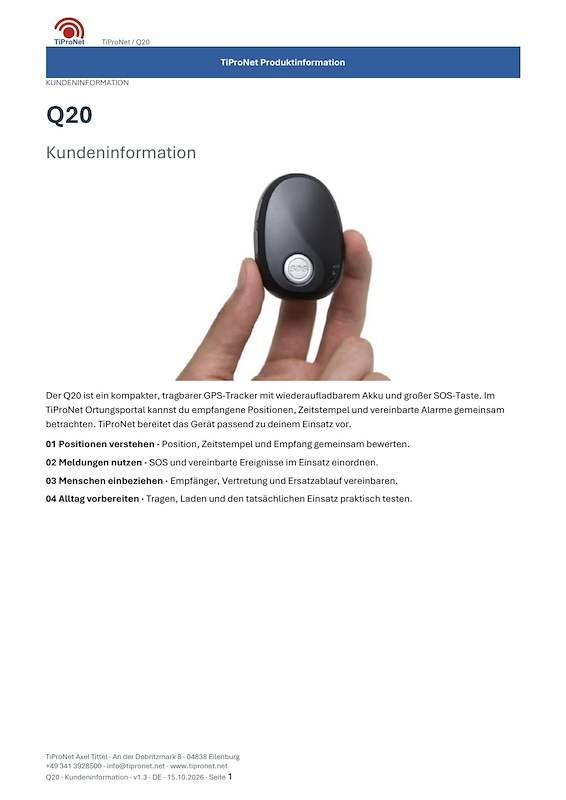 PDF-Cover: Q20 – Kundeninformation – Modern – DE – V1.3